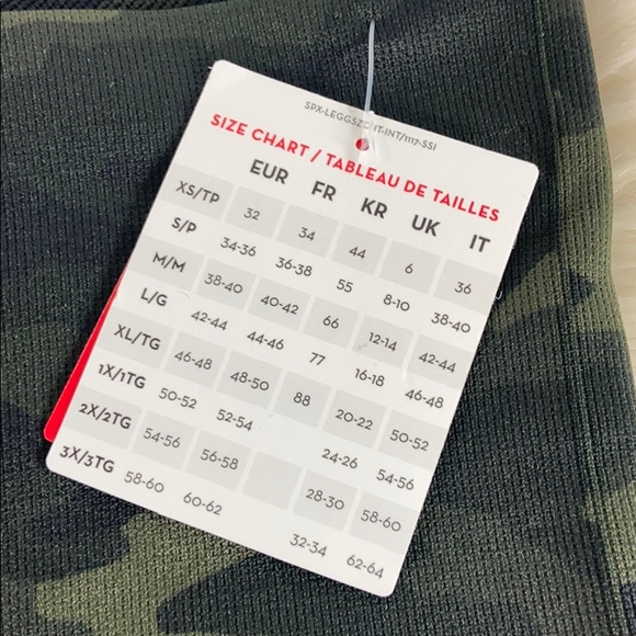 Spanx NWT High Waisted Look At Me Camo Leggings - Picture 13 of 14